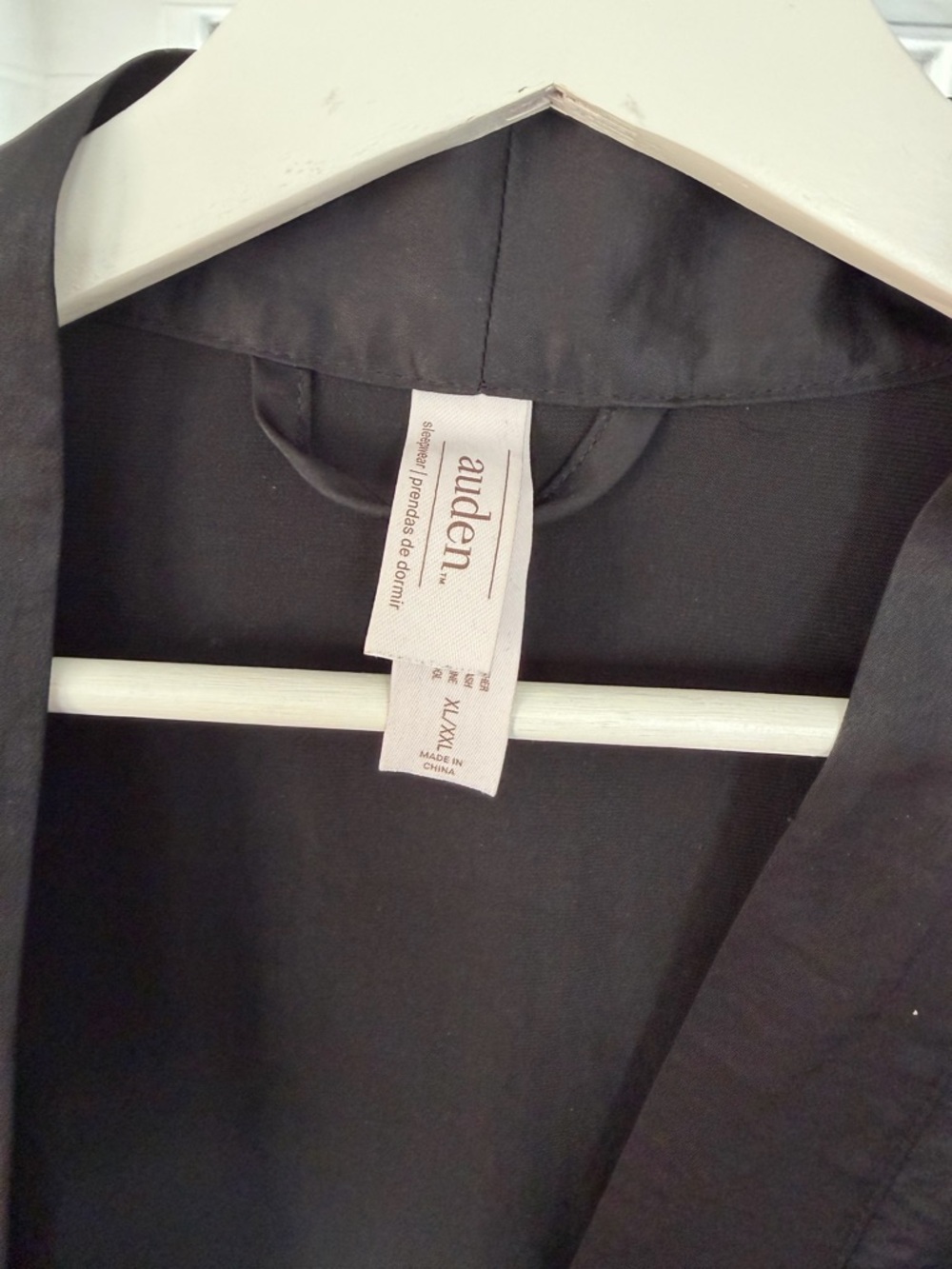 Black Long Satin Robe Target - Picture 3 of 7